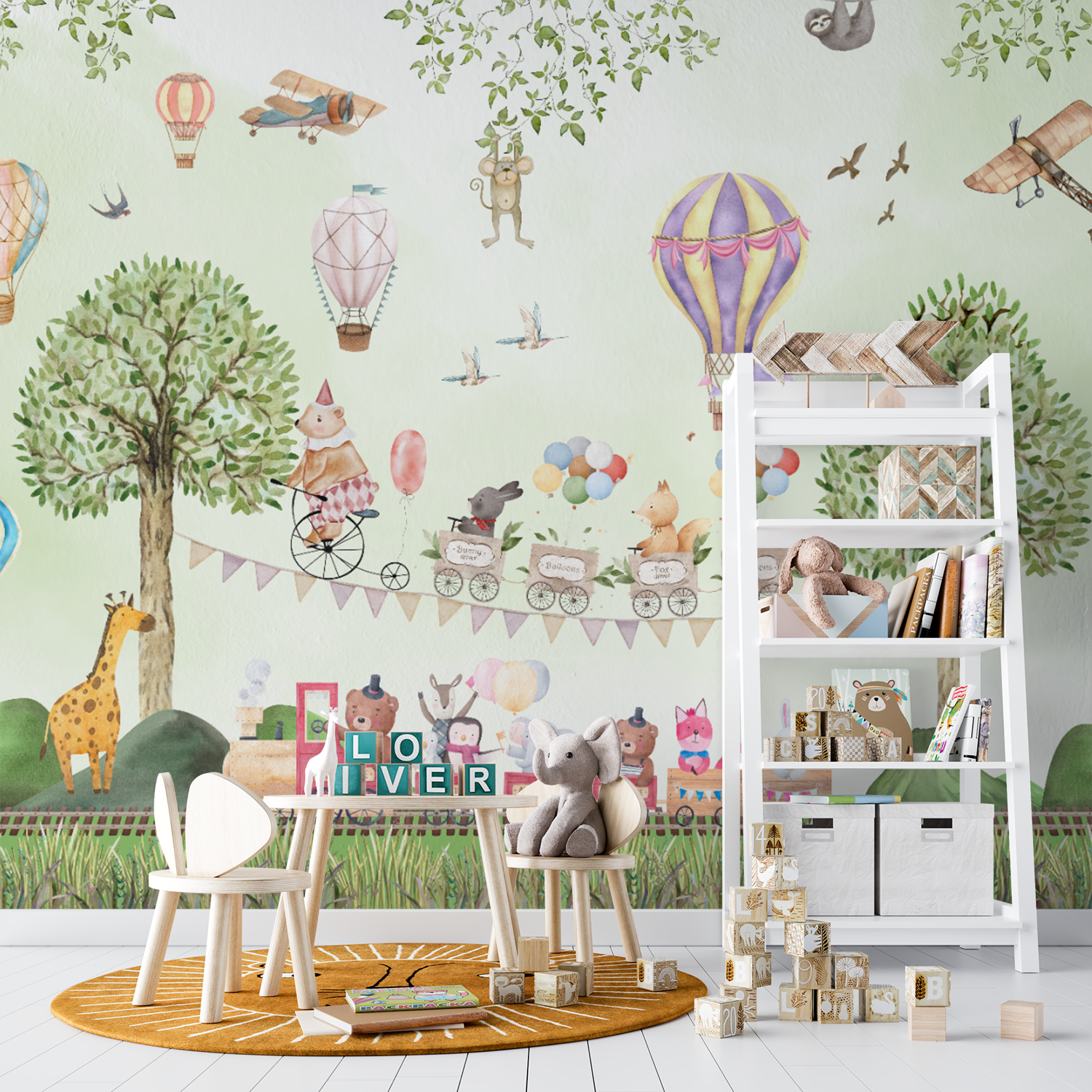 Adventure Carnival Children's Mural