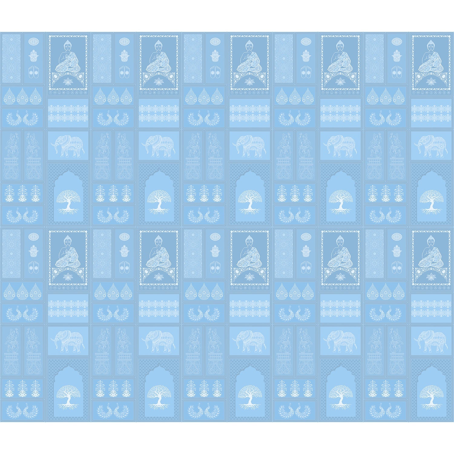 Meditative bliss divine lea - "motifs" wallpaper mural-equal final