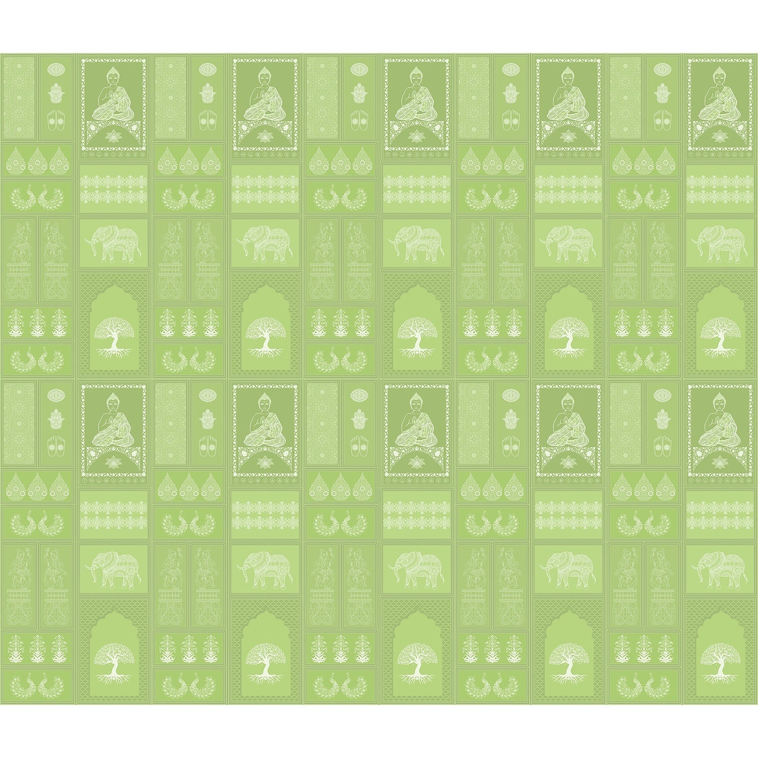 Meditative bliss divine lea - "motifs" wallpaper mural-equal final