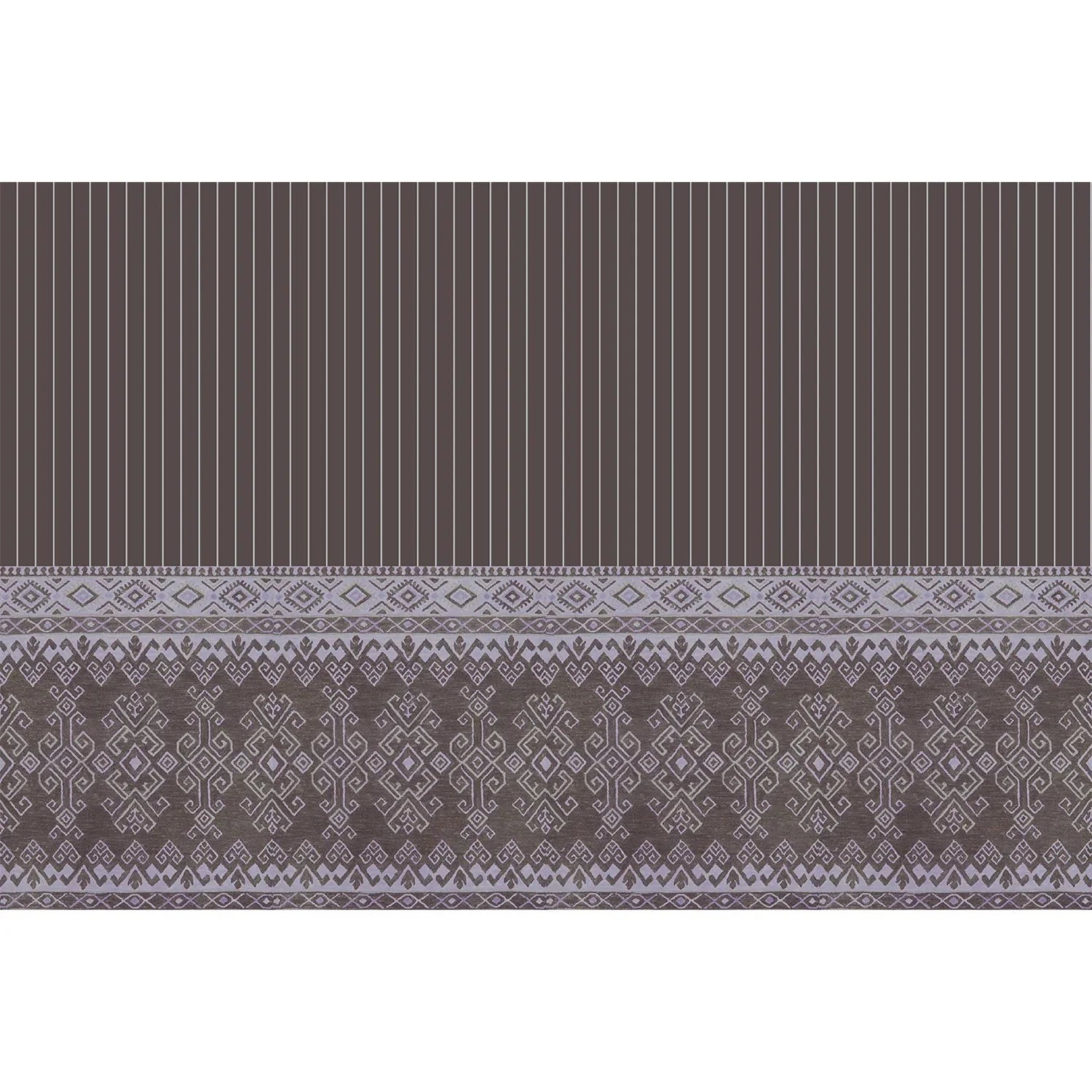 Striped chic lea - "motifs" wallpaper mural-equal final