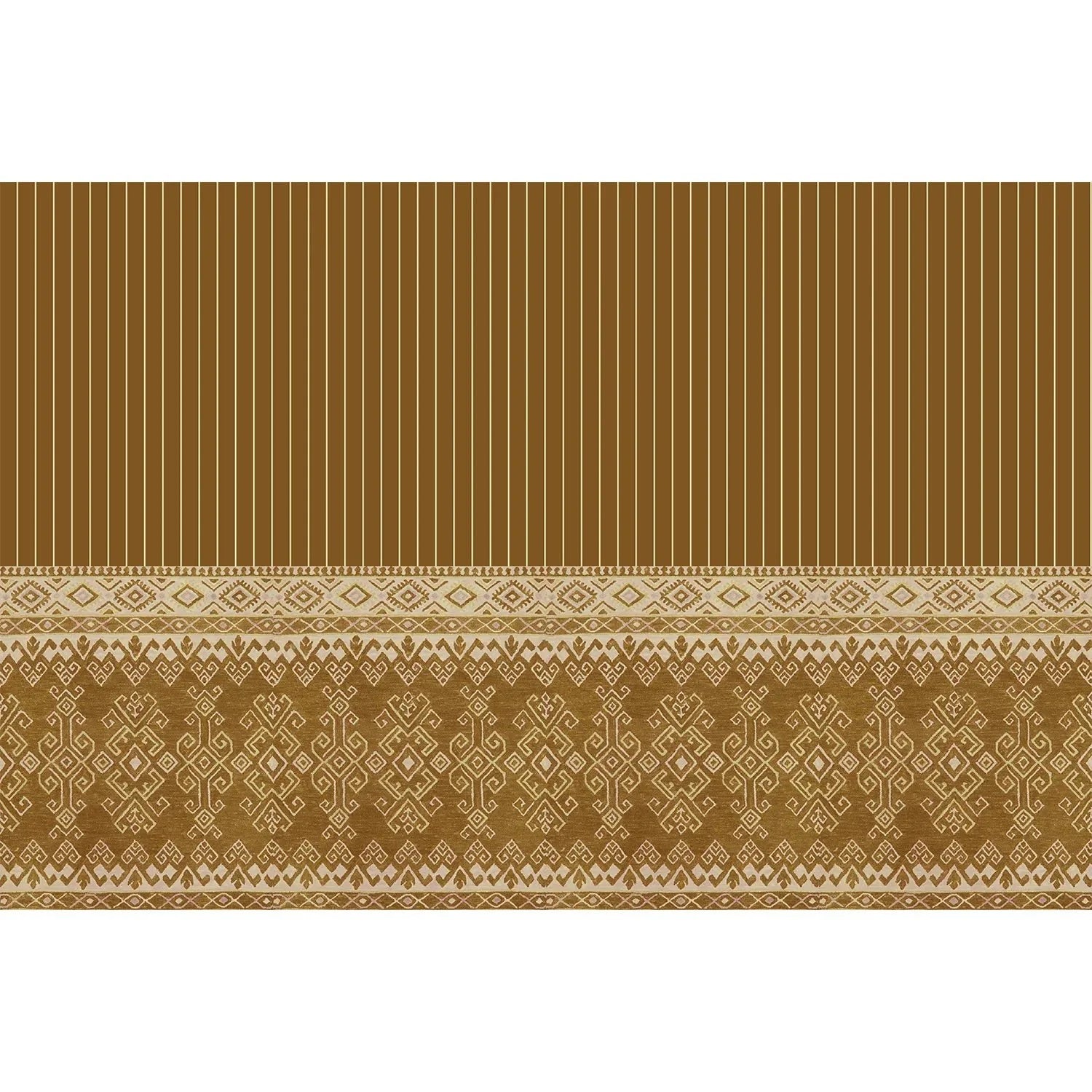 Striped chic lea - "motifs" wallpaper mural-equal final