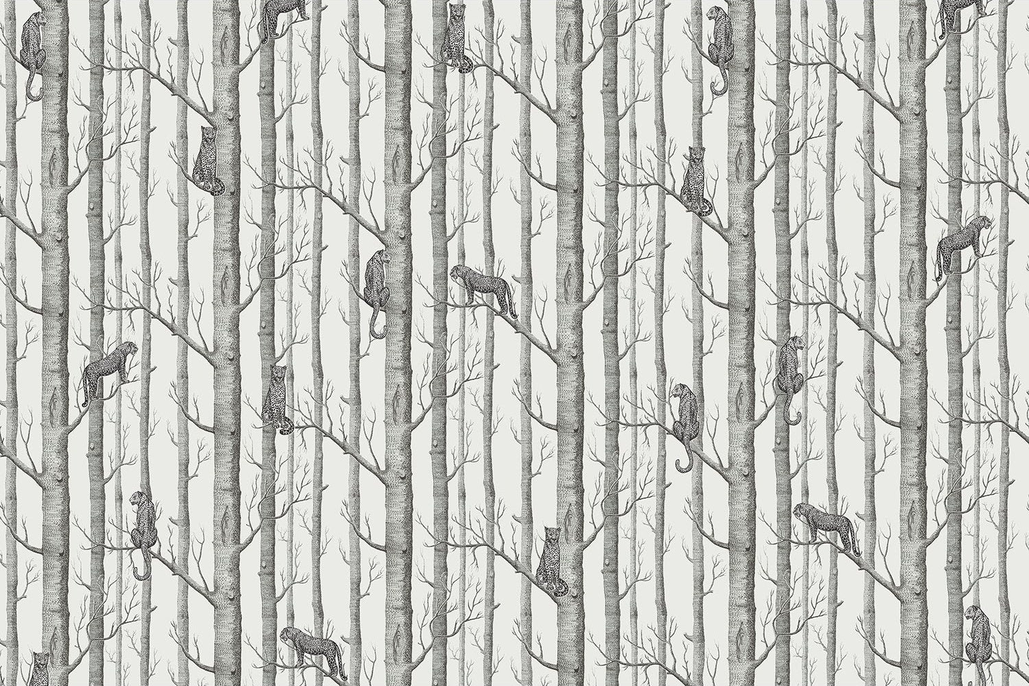 Cheetah in lush green canopy - "fauna" wallpaper mural-inequal final