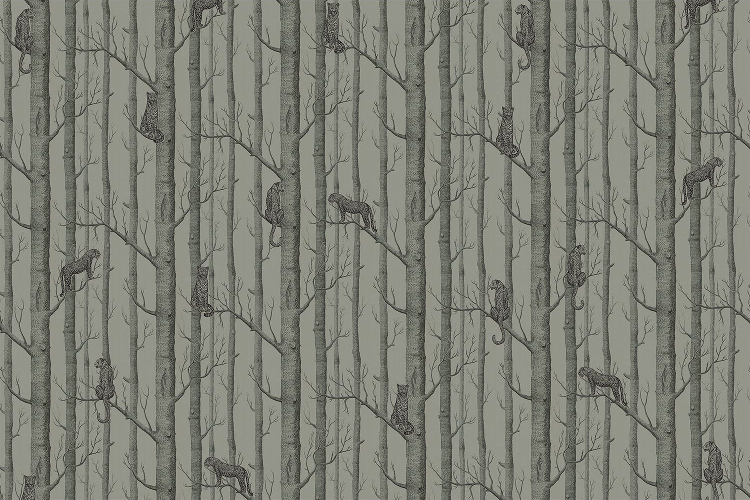 Cheetah in lush green canopy - "fauna" wallpaper mural-inequal final