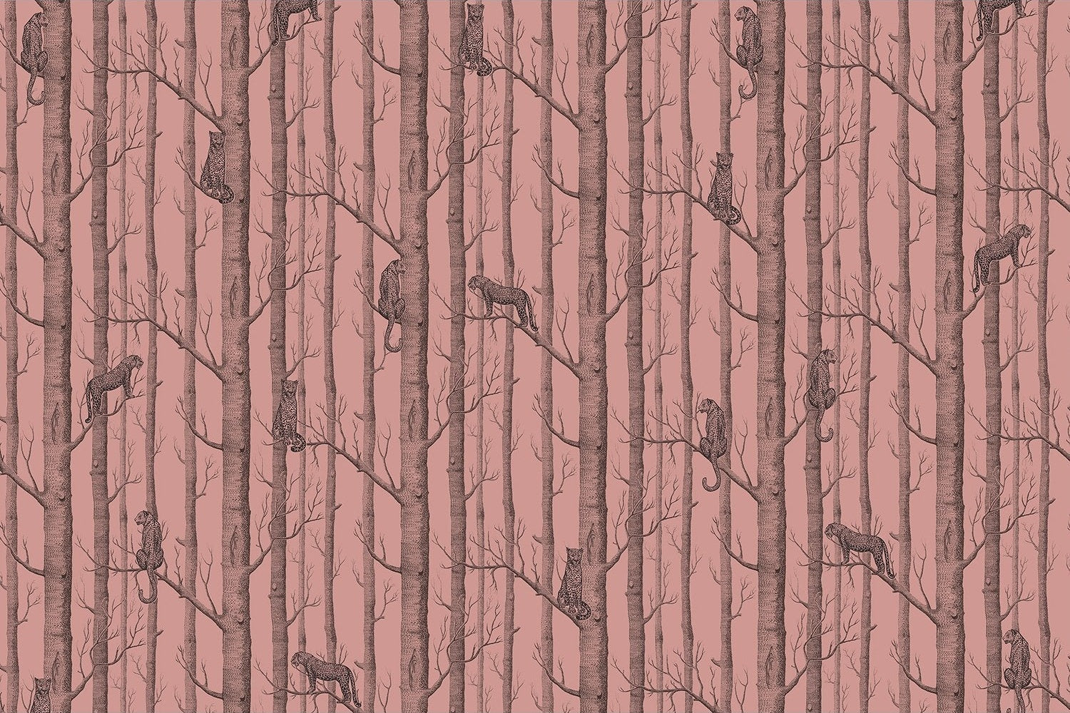 Cheetah in lush green canopy - "fauna" wallpaper mural-inequal final