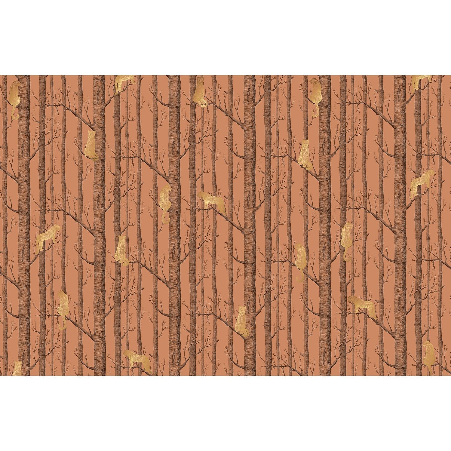 Cheetah in lush green canopy - "fauna" wallpaper mural-equal final