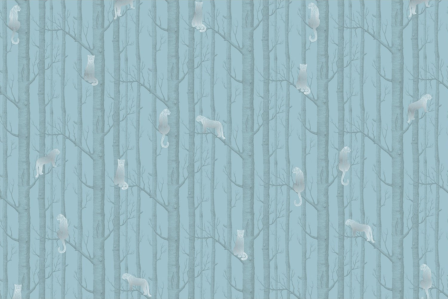 Cheetah in lush green canopy - "fauna" wallpaper mural-inequal final