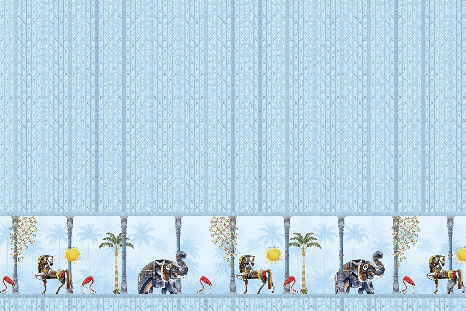 "Exotic heritage motifs in lea - motifs wallpaper mural-inequal final"