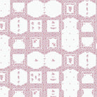 Classic geometric frames with delicate floral details in soft sage green and white tones - view 12 - final