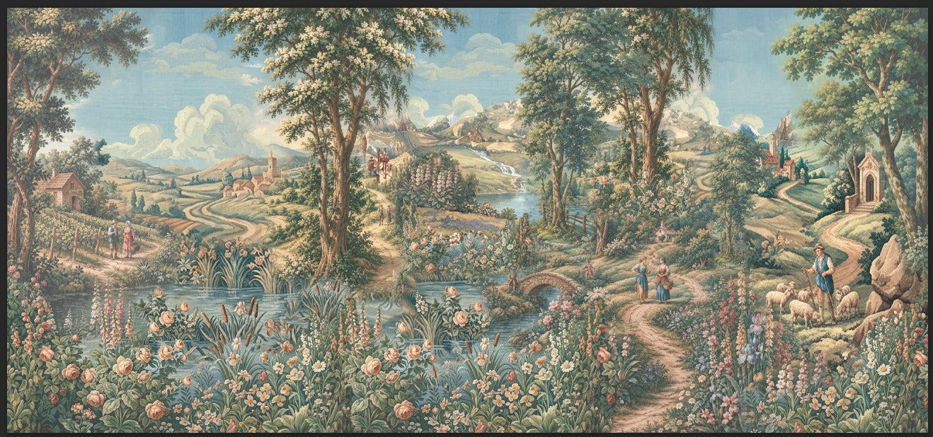 Nature’s Tapestry: Whispers of the Valley wallpaper