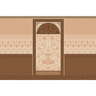 Elegant European fountain lea - "european" wallpaper mural-equal final