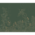 Nature's avian and floral enchantment in lea - "flora" wallpaper mural-equal final