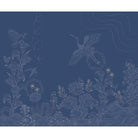 Nature's avian and floral enchantment in lea - "flora" wallpaper mural-equal final