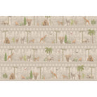 "Tropical wildlife safari oasis lea - tropical wallpaper mural-equal final"