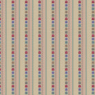 Vertical stripes with multicolored arch motifs in beige, creating elegant retro architectural details - view 2 - final