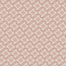 Blush pink geometric diamond lattice with delicate floral sprigs on modern interior wall - view 2 - final
