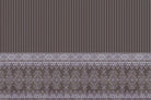 "Striped lea motifs wallpaper mural-inequal final"