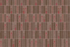 "Handcrafted block pattern in lea - scandinavian wallpaper mural-inequal final"