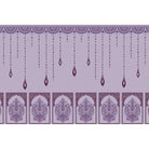 Intricate paisley motifs in lea - "motifs" wallpaper mural-equal final