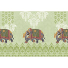 Regal elephant design in lea - "royal" wallpaper mural-equal final