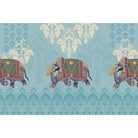 Regal elephant design in lea - "royal" wallpaper mural-equal final