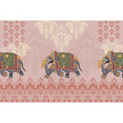 Regal elephant design in lea - "royal" wallpaper mural-equal final