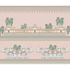 Elephants marching in lea - "royal" wallpaper mural-equal final
