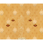 "Murlidhara Divine Krishna lea - religion wallpaper mural-equal final"