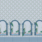 Vintage mint green arches with hummingbirds and floral vines create elegant tropical sanctuary - view 16 - final