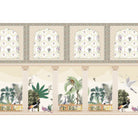 "Ornate lea mughal floral paradise wallpaper mural-equal final"
