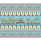 Graceful meadow deer flora wallpaper mural-equal final