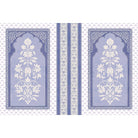 "Floral archway design in lea - mughal wallpaper mural-equal final"