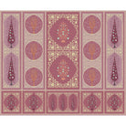 Ornamental floral panel in lea - "mughal" wallpaper mural-equal final