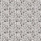 Repeating green bamboo leaves and stems on white background with vertical striped pattern - view 17 - final
