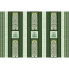 "Detailed damask pattern in lea - mughal wallpaper mural-equal final"