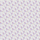 Delicate repeating pattern of blue seahorses and coral starfish on light background - view 16 - final