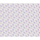 repeat-full-square Delicate repeating pattern of blue seahorses and coral starfish on light background - view 18 - final