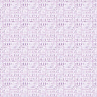 Whimsical peach townhouses with trees and gardens in repeating geometric nursery pattern - view 25 - final