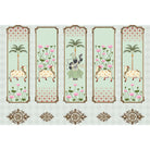 Divine Lotus Harmony 3d Pichwai wallpaper mural in lea - 3d wallpaper mural-equal final