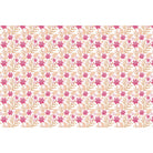 Delicate purple flowers with sage leaves create elegant repeating floral motif on white background - view 12 - final