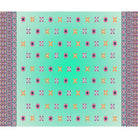 Geometric shapes in lea - "motifs" wallpaper mural-equal final