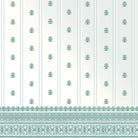 Vertical striped design with plum damask motifs and ornate border against white background - view 16 - final