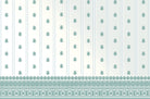 Soft lea damask stripe wallpaper mural-inequal final