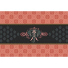 Regal elephant majesty design in lea - "royal" wallpaper mural-equal final