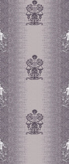 Repeating fleur de lis and crown motifs in beige and cream classical European style - view 19 - repeat-original - final