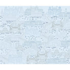 Heritage architecture fort design in lea - "royal" wallpaper mural-equal final