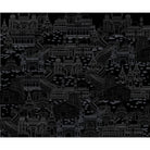 Heritage architecture fort design in lea - "royal" wallpaper mural-equal final
