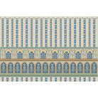 Majestic arch and stripes design in lea - "royal" wallpaper mural-equal final