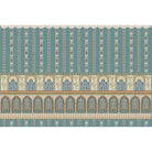 Majestic arch and stripes design in lea - "royal" wallpaper mural-equal final