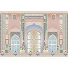 "Palatial Mughal design in lea - "royal" wallpaper mural-equal final"