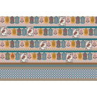 "Ornate royal-inspired lea - "royal" wallpaper mural-equal final"